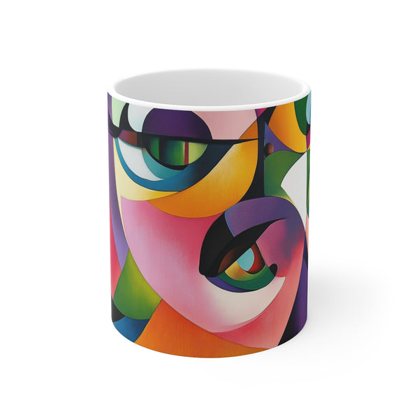 "Vibrant Emotion Infusion Coffee Mug"