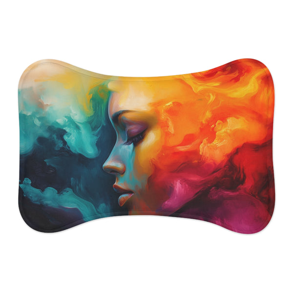 "Vibrant Emotion Pet Mat: Upgrade Your Furry Friend's Comfort!"