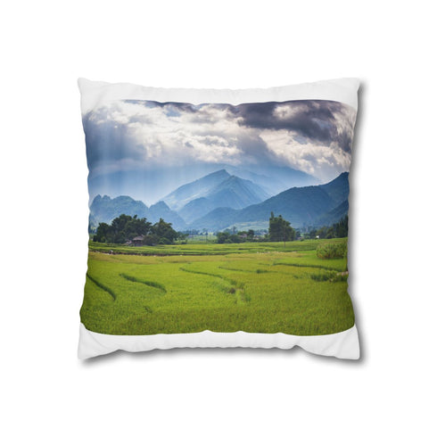 "Vibrant Floral Dreams Pillowcase"