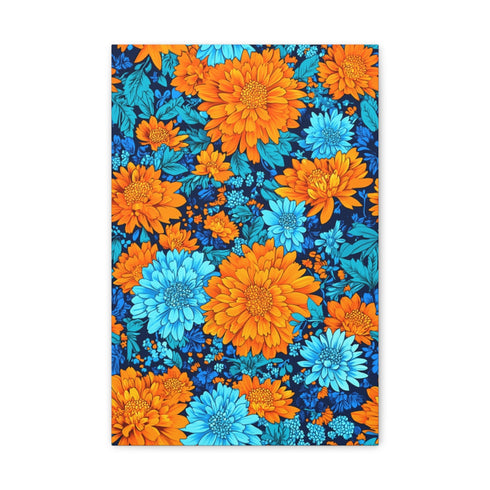 "Vibrant Floral Harmony in Motion"