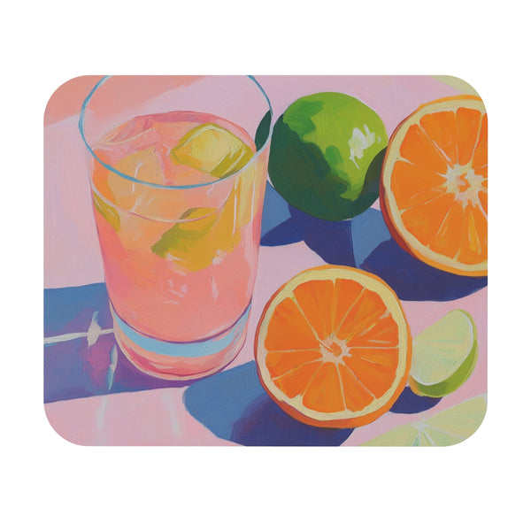 Vibrant Glass Art Mouse Pad