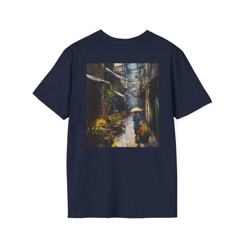 Vibrant Hanoi Vietnam Painting Tee