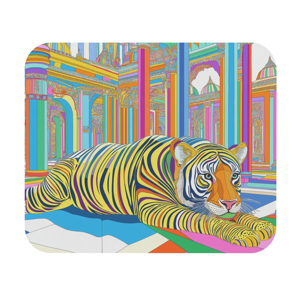 Vibrant Hindu Wildlife Mouse Pad