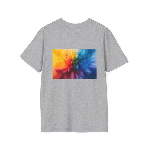 Vibrant Kaleidoscope Paint Explosion Shirt