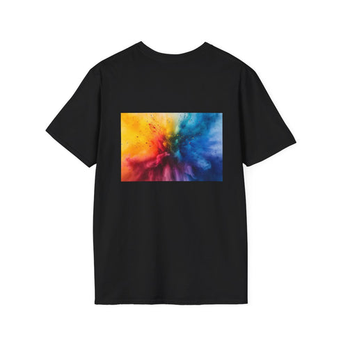 Vibrant Kaleidoscope Paint Explosion Shirt