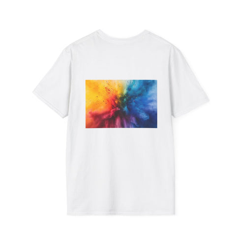 Vibrant Kaleidoscope Paint Explosion Shirt