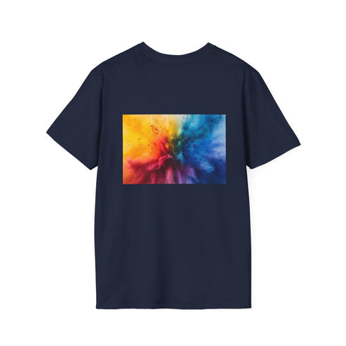 Vibrant Kaleidoscope Paint Explosion Shirt