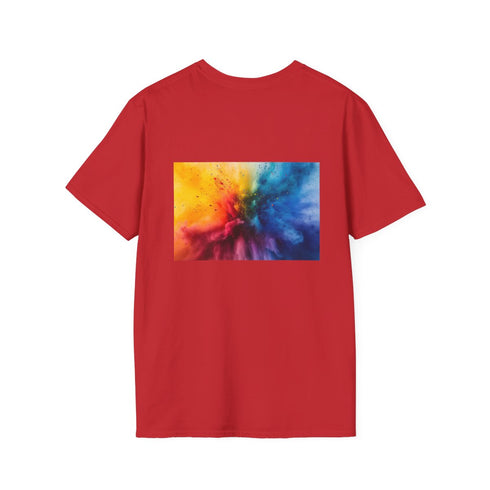 Vibrant Kaleidoscope Paint Explosion Shirt