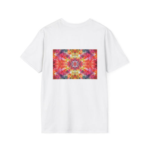 Vibrant Kaleidoscope Paint Explosion T-Shirt