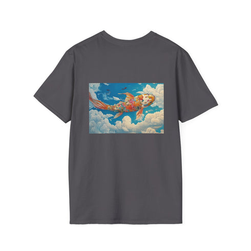 Vibrant Koi Fish Sky Design