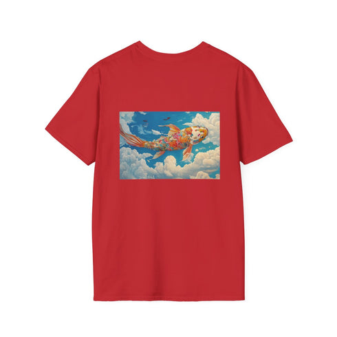 Vibrant Koi Fish Sky Design