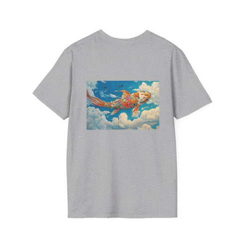 Vibrant Koi Fish Sky Design