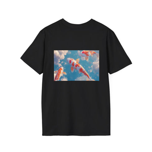 Vibrant Koi Fish Sky T-Shirt