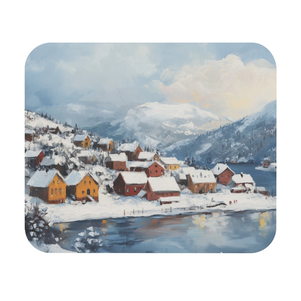 Vibrant Oslo Cityscape Mouse Pad