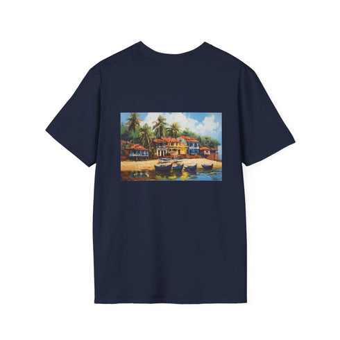 Vibrant Panaji Goa Art Shirt