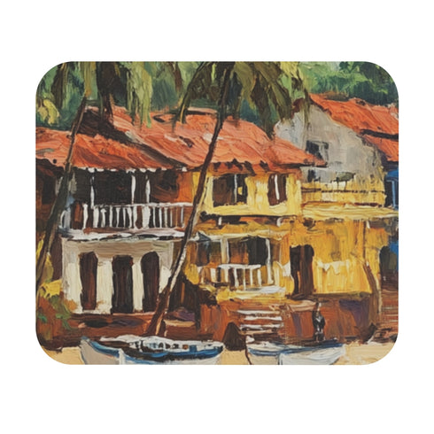 Vibrant Panaji Goa Mousepad Design