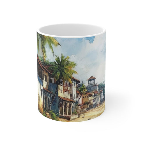 "Vibrant Panaji Goa Mug"