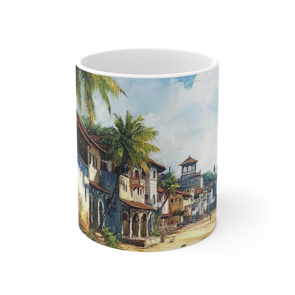 "Vibrant Panaji Goa Mug"