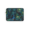 "Vibrant Peacock Feathers Laptop Sleeve"