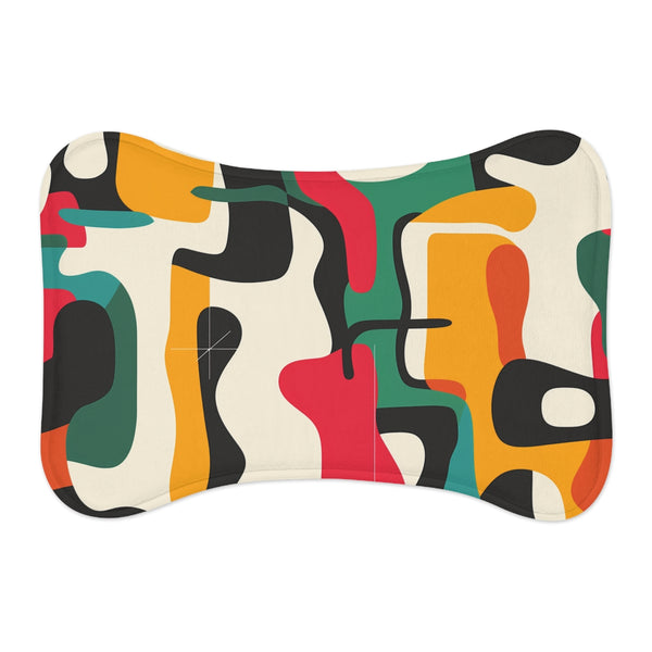 Vibrant Pet Feeding Mat