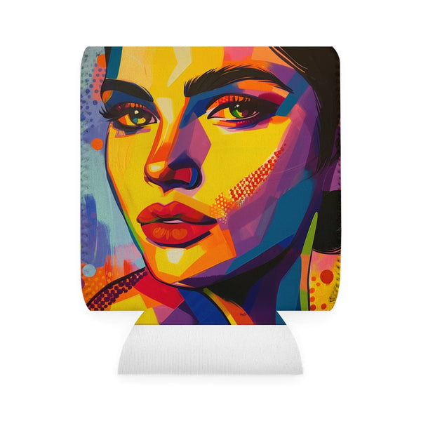 Vibrant Pop Art Can Cooler