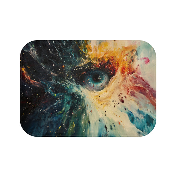 Vibrant Rainbow Emotional Bath Mat