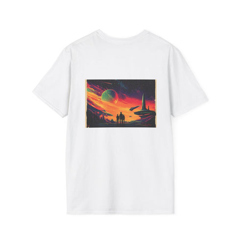 Vibrant Space Opera T-Shirt Design