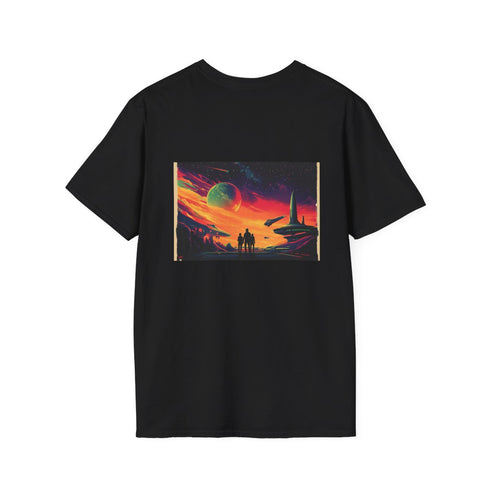 Vibrant Space Opera T-Shirt Design