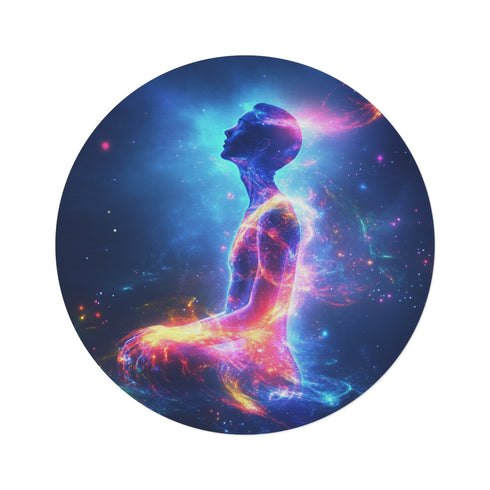 Vibrating Energy Round Rug