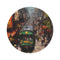 Vietnam Train Street Round Rug