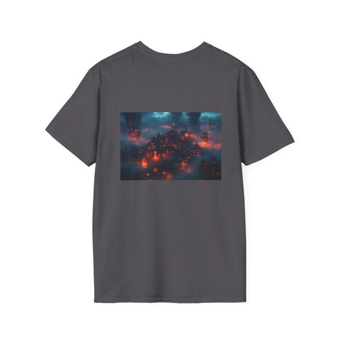 Village Cyber Clouds Flame Shirt