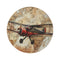 "Vintage Airplane Travel Stamp Rug"