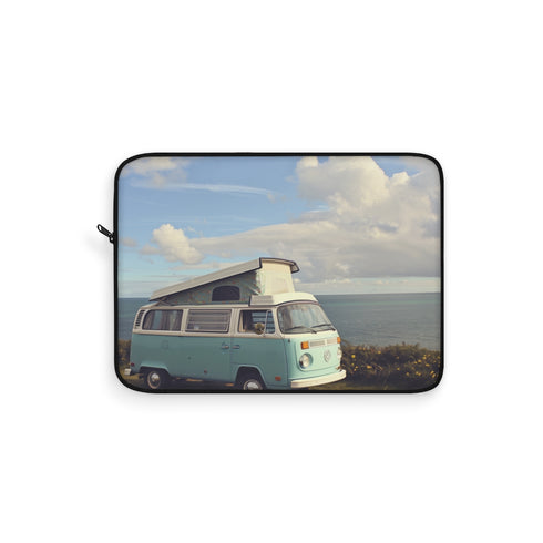 "Vintage Blue Camper Van Sleeve"