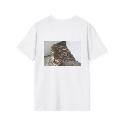 Vintage Books Staircase Art Tee
