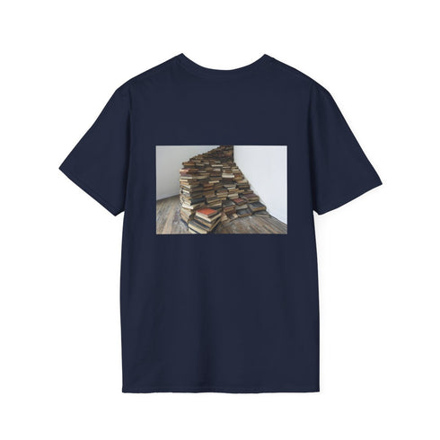 Vintage Books Staircase Art Tee