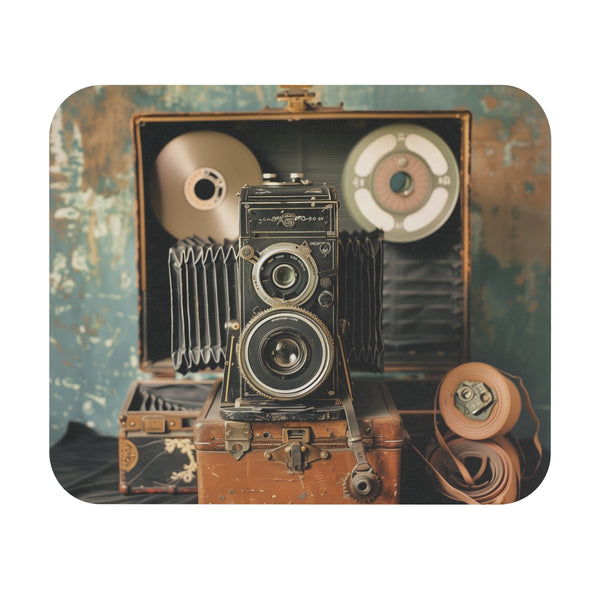 Vintage Camera Film Reel Mousepad