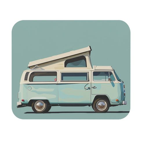 Vintage Camper Adventure Mouse Pad