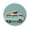 "Vintage Camper Van Coaster Set"