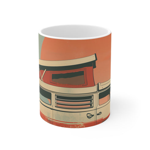 "Vintage Camper Van Coffee Mug"