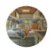 "Vintage Camper Van Round Rug"