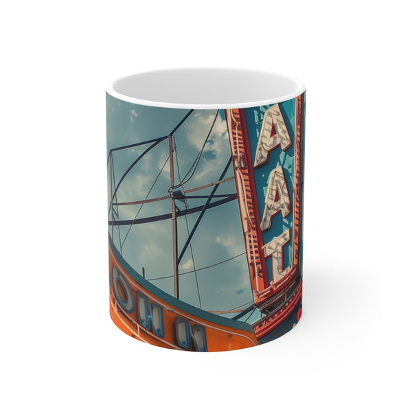 "Vintage Diner Sign Coffee Mug"