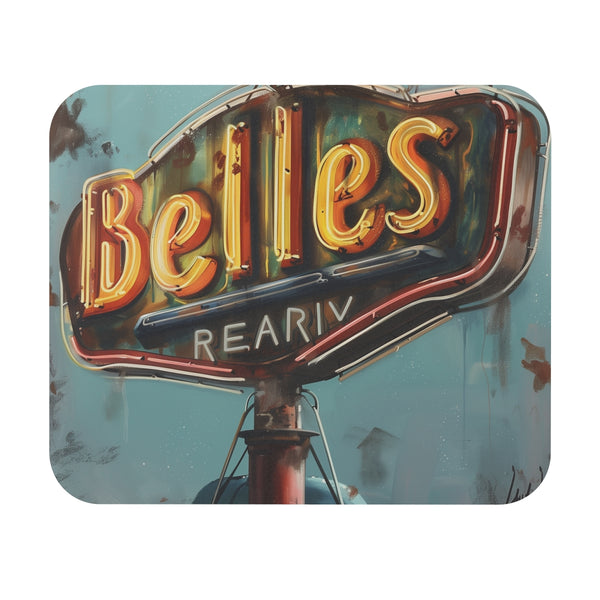Vintage Diner Sign Mouse Pad
