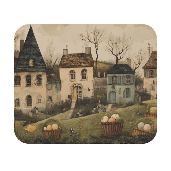 Vintage Easter Watercolor Mouse Pad