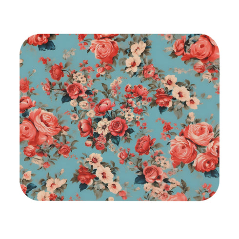 Vintage Fabric Design Mouse Pad