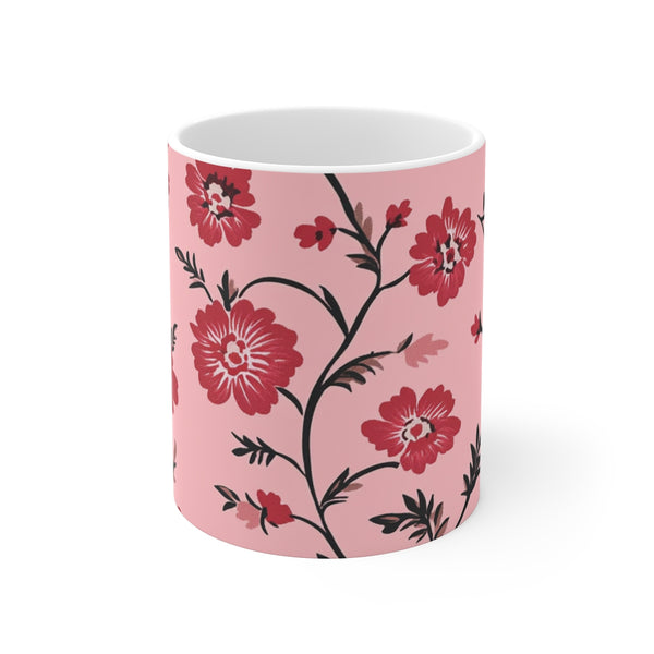 "Vintage Floral Bliss Mug"