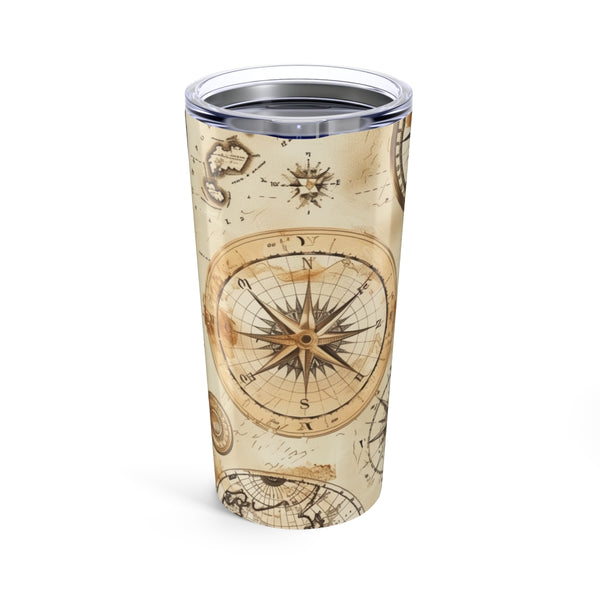 Vintage Maps Seamless Drinking Bottle