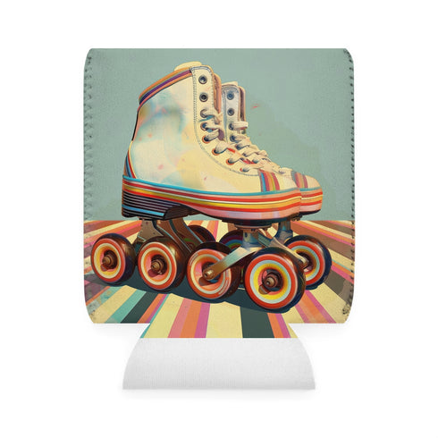 Vintage Roller Skate Can Cooler