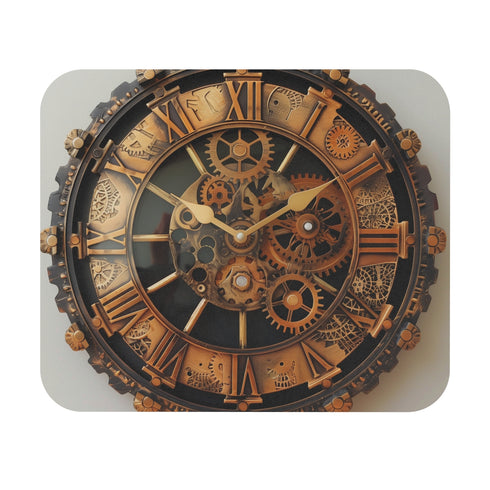 Vintage Steampunk Clock Mouse Pad