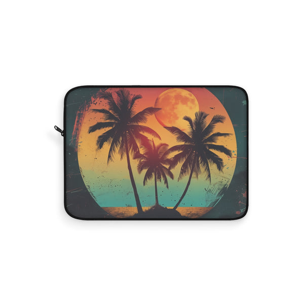 "Vintage Sunset Palm Tree Sleeve"