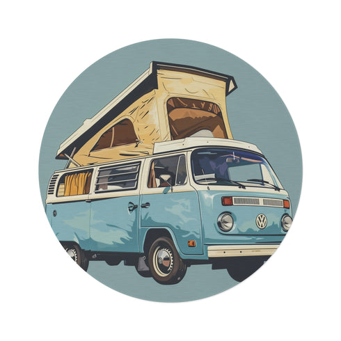 "Vintage Vibes Retro Rug"